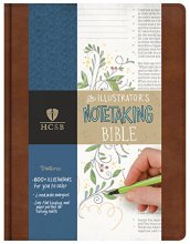 Cover art for HCSB Illustrator's Notetaking Bible, British Tan, LeatherTouch
