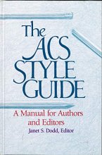 Cover art for The Acs Style Guide: A Manual for Authors and Editors