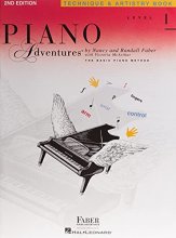 Cover art for Level 1 - Technique & Artistry Book: Piano Adventures