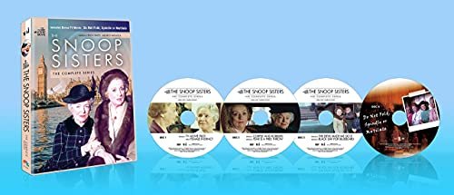 Cover art for The Snoop Sisters: The Complete Series. Bonus: RARE TV Movie: Do Not Fold, Spindle or Mutilate