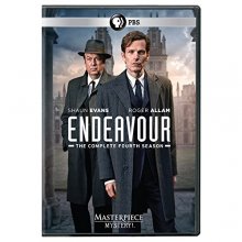 Cover art for Masterpiece Mystery!: Endeavour Season 4 (UK-Length Edition) DVD