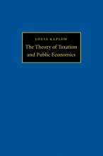 Cover art for The Theory of Taxation and Public Economics