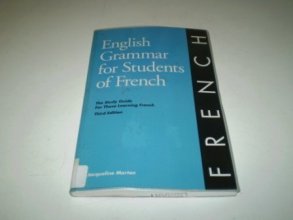 Cover art for English Grammar for Students of French (English grammar series)