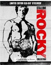 Cover art for Rocky Collection: 6-Disc Set (Limited Edition Steelbook) [Blu-ray]