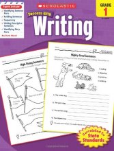 Cover art for Scholastic Success with Writing, Grade 1
