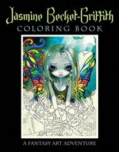Cover art for Jasmine Becket-Griffith Coloring Book: A Fantasy Art Adventure