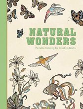 Cover art for Natural Wonders: Portable Coloring for Creative Adults (Adult Coloring Books)
