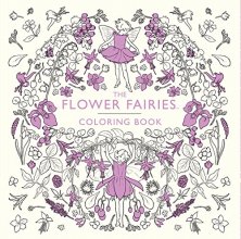 Cover art for The Flower Fairies Coloring Book