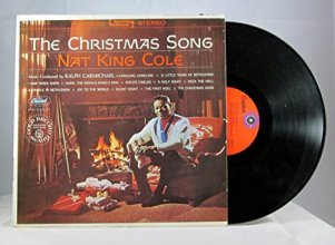Cover art for Nat King Cole The Christmas Album LP NM/EX