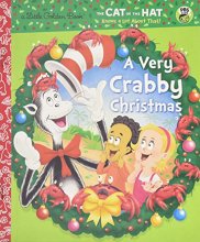 Cover art for A Very Crabby Christmas (Dr. Seuss/Cat in the Hat) (Little Golden Book)