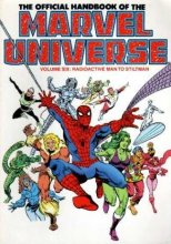 Cover art for The Official Handbook of the Marvel Universe - Vol. 6: Radioactive Man To Stiltman