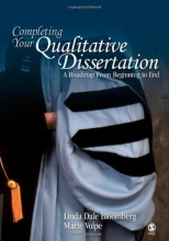 Cover art for Completing Your Qualitative Dissertation: A Roadmap From Beginning to End