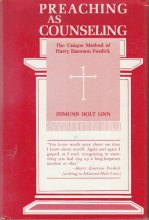 Cover art for Preaching as counseling;: The unique method of Harry Emerson Fosdick