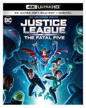 Cover art for Justice League vs. The Fatal Five (4K Ultra HD/Blu-ray)