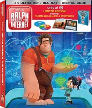 Cover art for Ralph Breaks the Internet (Limited Edition Filmmaker Gallery & Storybook) [4K Ultra HD + Blu-ray + Digital HD]