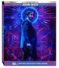 Cover art for John Wick Triple Feature [SteelBook] [Includes Digital Copy] [4K Ultra HD Blu-ray]