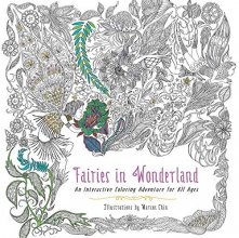 Cover art for Fairies in Wonderland: An Interactive Coloring Adventure for All Ages