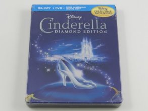 Cover art for Cinderella Diamond Edition Steelbook [Blu-ray] (Region Free)