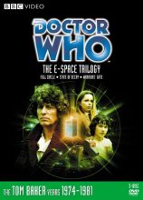 Cover art for Doctor Who: The E-Space Trilogy- The Tom Baker Years 1974-1981 (Stories 112-114)