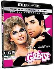 Cover art for Grease (4K UHD + Blu-ray + Digital)