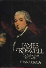 Cover art for James Boswell, the later years, 1769-1795