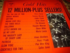 Cover art for Gold Hits: 12 Million-Plus Sellers! Volume 2 [Indian Love Call, Slow Poke, Cocktails for Two, more]