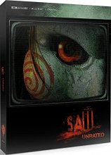 Cover art for Saw (Limited Edition Steelbook) [4K Ultra HD + Blu-ray + Digital HD]