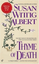 Cover art for Thyme of Death (China Bayles #1)