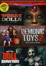 Cover art for Deadly Dolls Triple Feature with Bonus