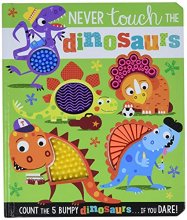 Cover art for Never Touch the Dinosaurs