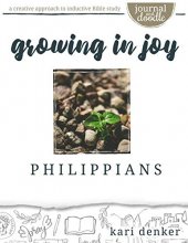 Cover art for Philippians Journal and Doodle Bible Study: growing in joy