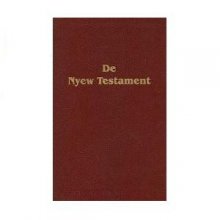 Cover art for De Nyew Testament - The New Testament Gullah (Burgundy Bonded Leather)