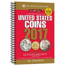 Cover art for A Guide Book of United States Coins 2017: The Official Red Book, Spiralbound Edition