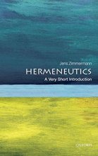 Cover art for Hermeneutics: A Very Short Introduction (Very Short Introductions)