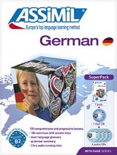 Cover art for German Super Pack - 1 Book + 1 MP3 CD + 4 Audio CDs (German Edition) (SANS PEINE)