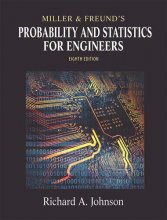 Cover art for Miller & Freund's Probability and Statistics for Engineers (8th Edition)