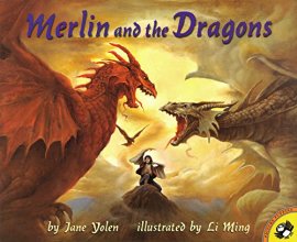 Cover art for Merlin and the Dragons (Picture Puffin Books)