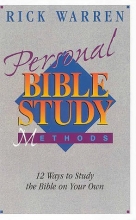 Cover art for Personal Bible Study Methods