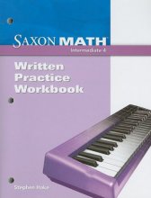 Cover art for Written Practice Workbook (Saxon Math Intermediate 4)