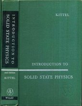 Cover art for Introduction to Solid State Physics Second Edition