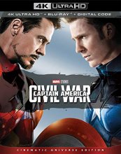 Cover art for Captain America: Civil War [4K + Blu-ray]