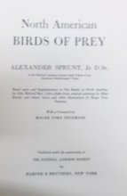 Cover art for North American Birds of Prey, based upon and supplementary to "The Hawks of Nort