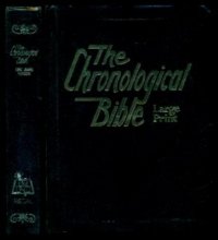 Cover art for THE CHRONOLOGICAL BIBLE - King James Version - Large Print
