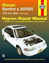 Cover art for Nissan Sentra & 200SX (95-06) Haynes Repair Manual