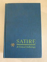 Cover art for Satire,: A critical anthology,