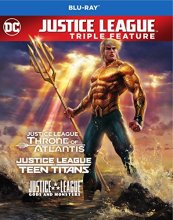 Cover art for Justice League vs. Teen Titans / Gods & Monsters / Throne of Atlantis (BD) (Repackaged) [Blu-ray]