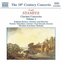 Cover art for Stamitz: Clarinet Concertos, Vol. 1
