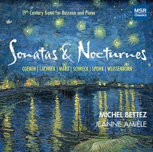 Cover art for Sonatas and Nocturnes - 19th Century Gems for Bassoon and Piano [Includes World Premiere Recordings]