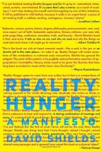 Cover art for Reality Hunger: A Manifesto