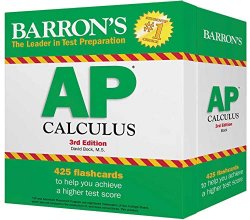 Cover art for AP Calculus Flash Cards (Barron's Test Prep)